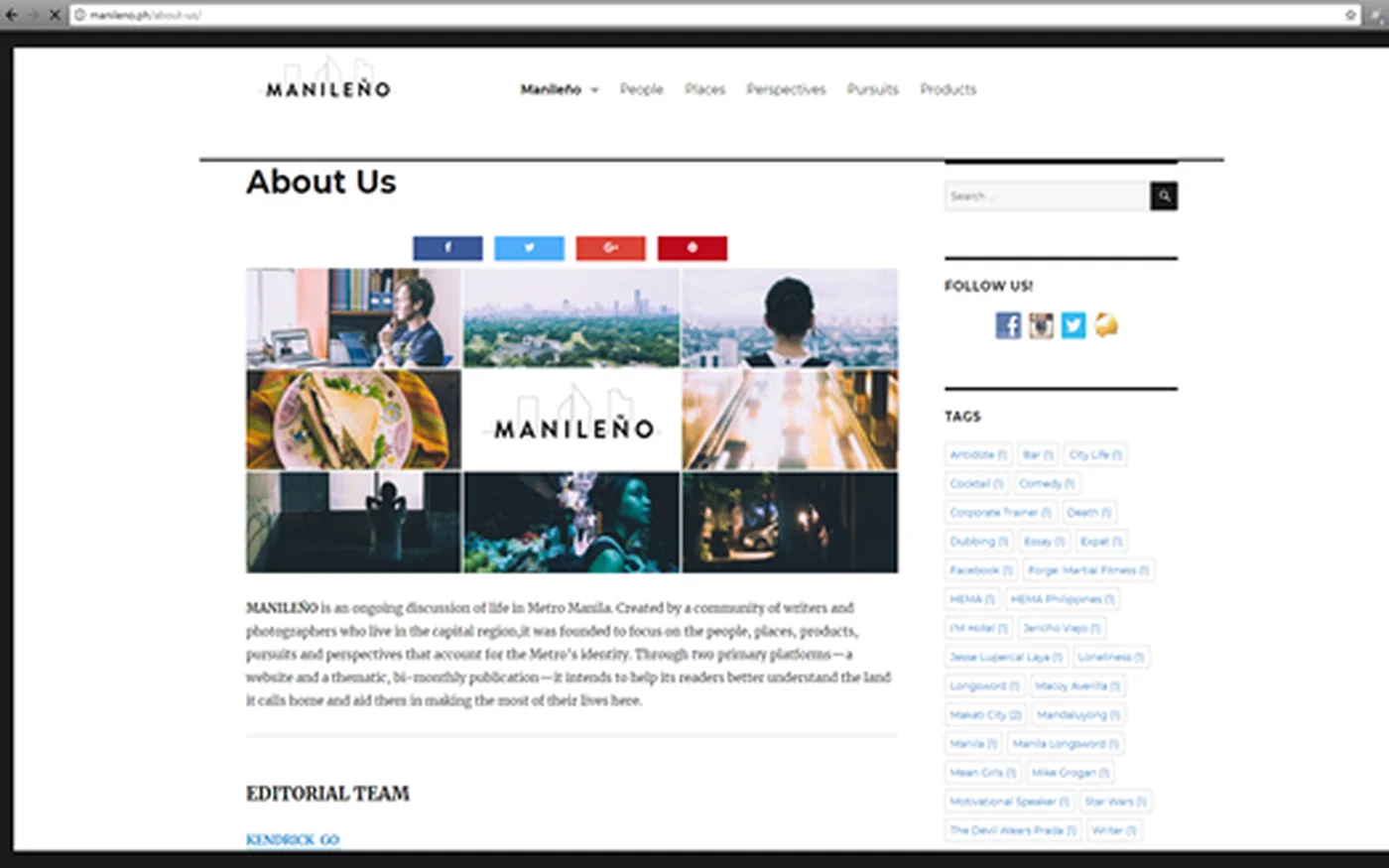 Manileño — screenshot